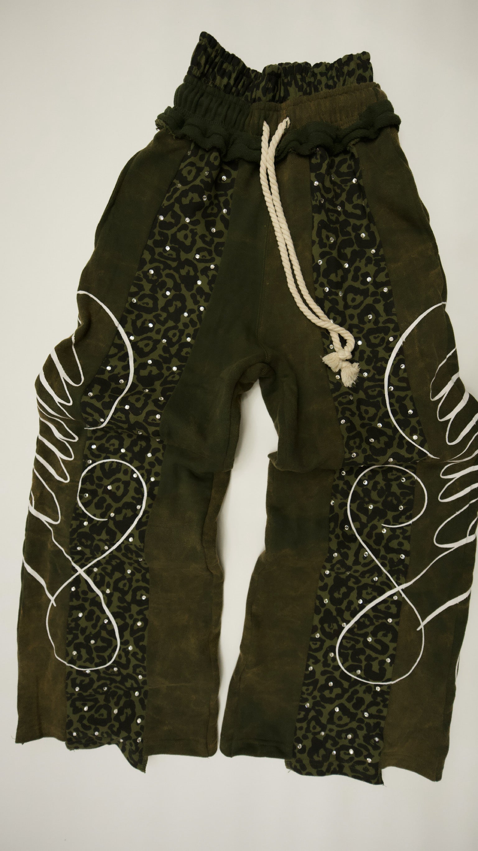 Olive Green Midnight Venom Pants