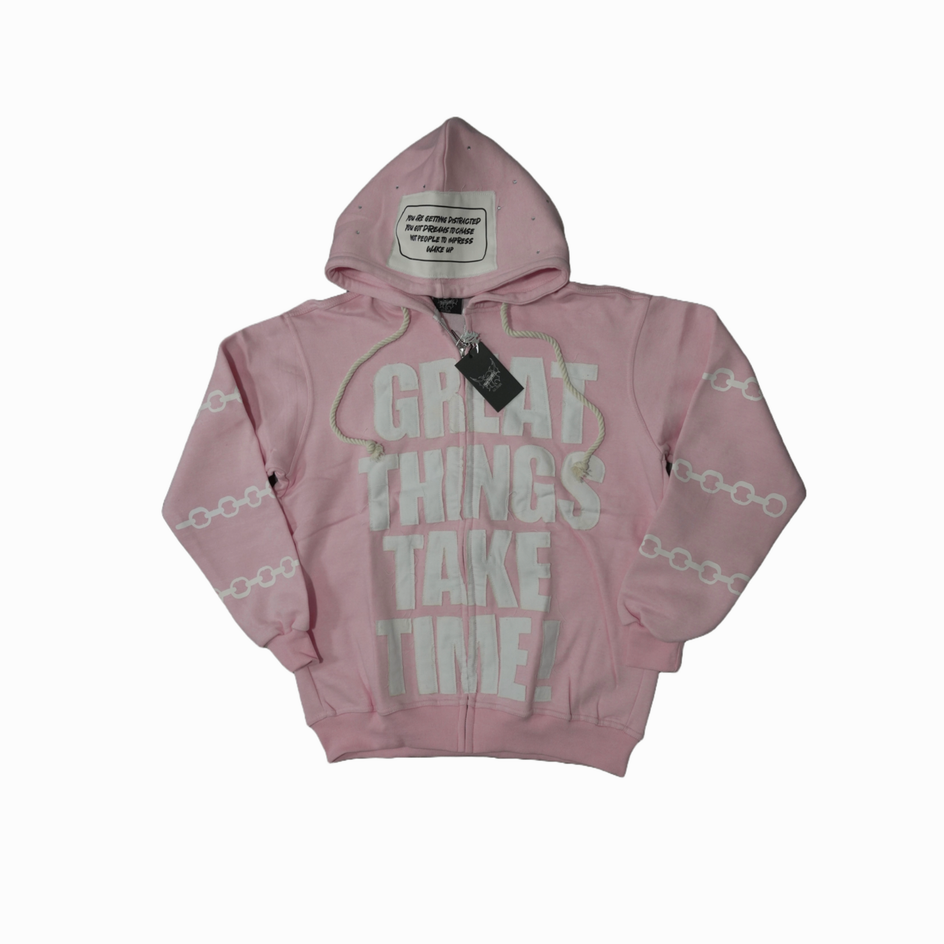 PINK 7AM CREW HOODIES