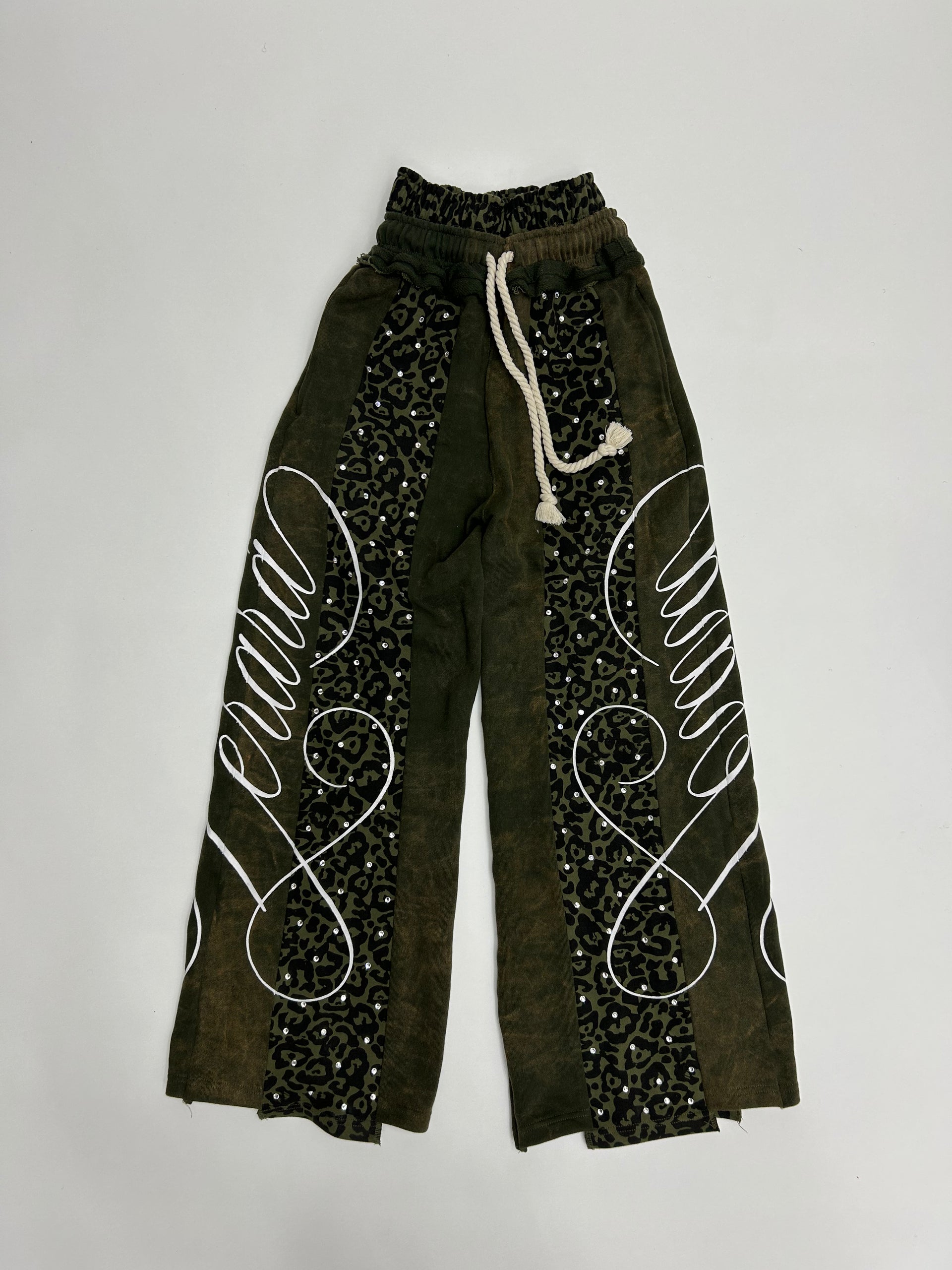 Olive Green Midnight Venom Pants